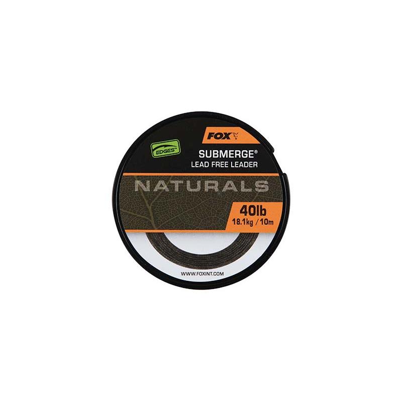 Fox Naturals Submerge Leader x10m 40lb/18.1k