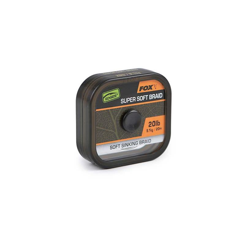 Fox Naturals Soft Braid hooklength 20m 20lb