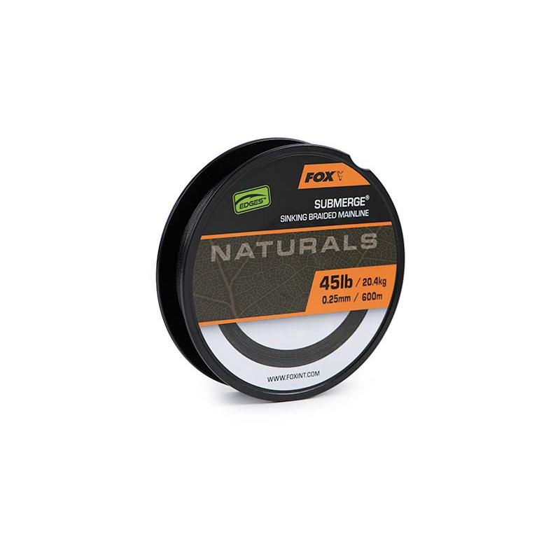Fox Sub Nat Braid x 600m 0.25mm 45lb/20.4kg
