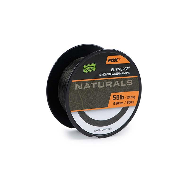 Fox Sub Nat Braid x 600m 0.30mm 55lb/24.9kg