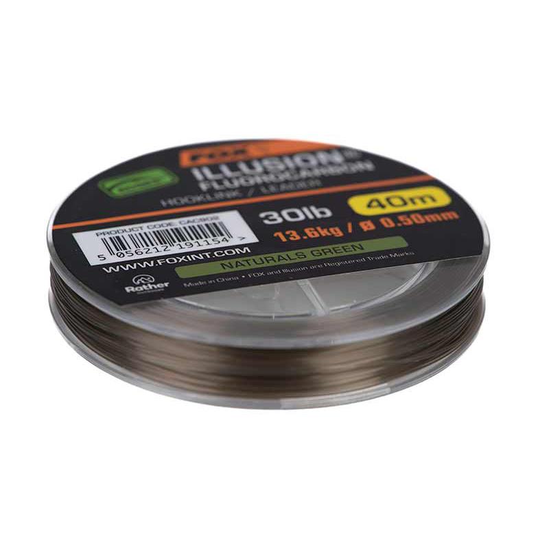 Fox Edges Illusion Fluorocarbon 20lb 9.1kg (0.40mm) x 40m -NG