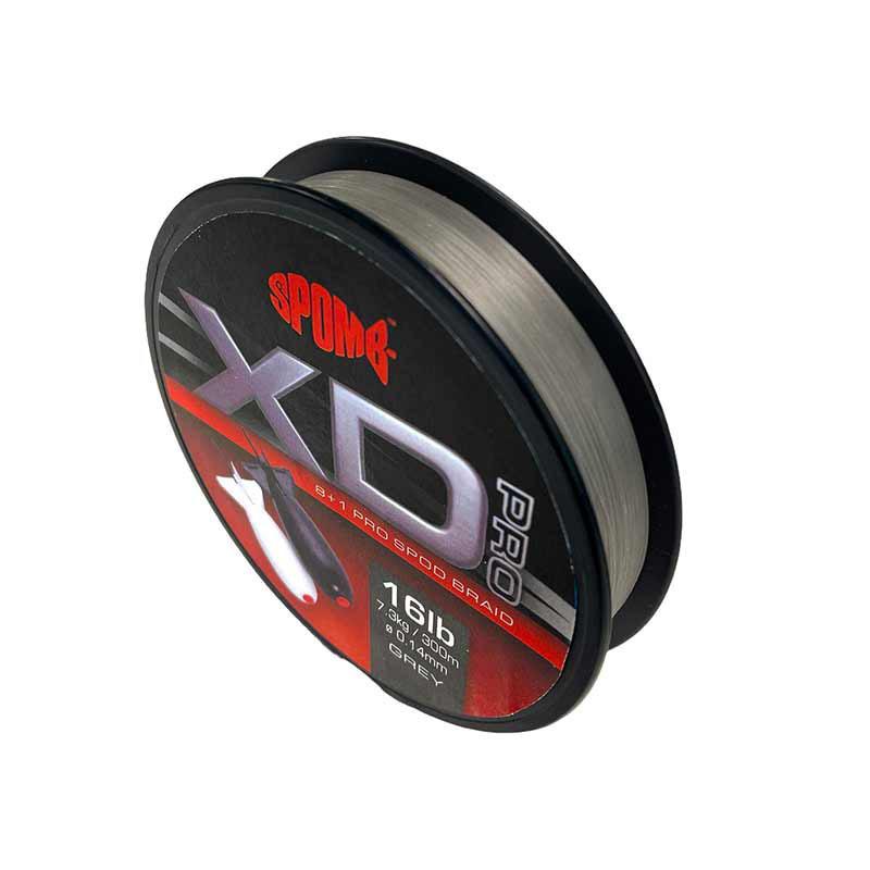 Spomb XD Pro Braid Grey 8+1 0.14mm 16lbs