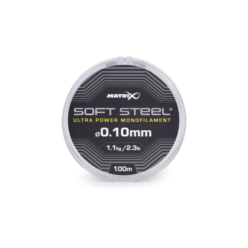 Produktbild Matrix Soft Steel Ultra Power Monofilament 0.10mm 100m