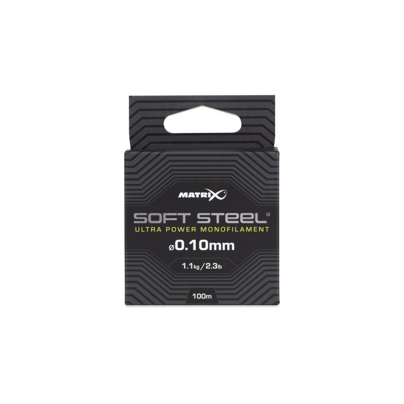 Matrix Soft Steel Ultra Power Monofilament 0.10mm 100m
