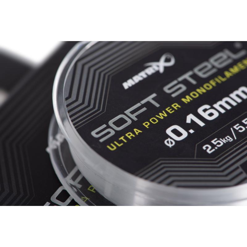 Matrix Soft Steel Ultra Power Monofilament 0.18mm 100m