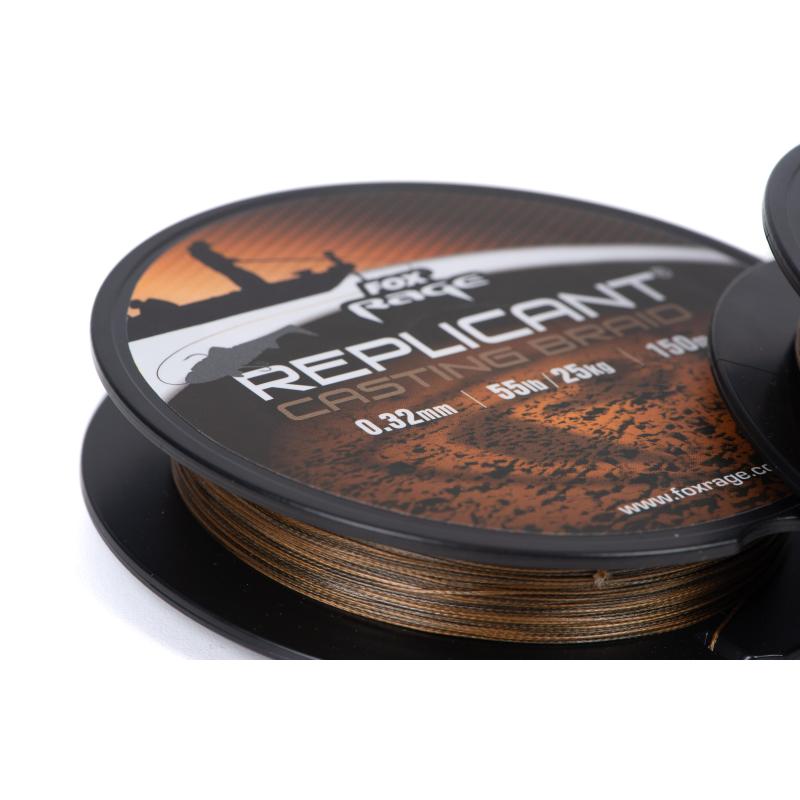 Fox Rage Replicant Cast Braid 0.32mm 55lb 150m