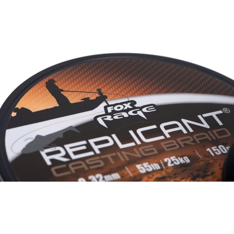 Fox Rage Replicant Cast Braid 0.32mm 55lb 150m