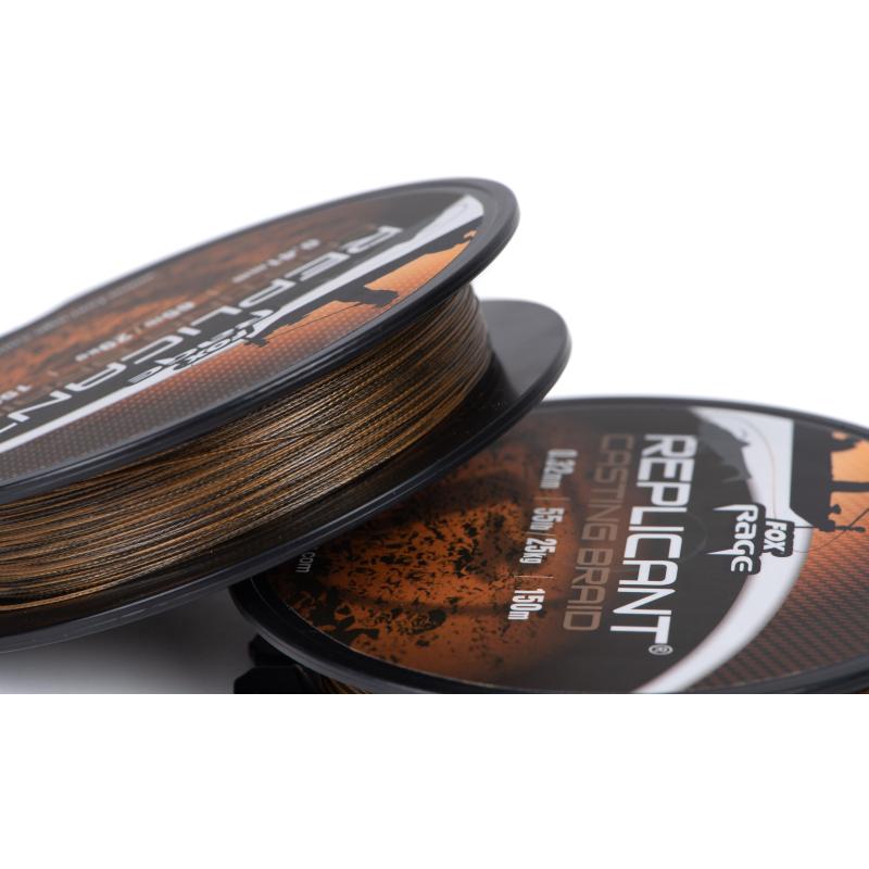 Fox Rage Replicant Cast Braid 0.32mm 55lb 150m