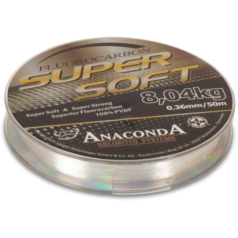 Anaconda Super Soft Fluorocarbon 50m/ 0,36mm