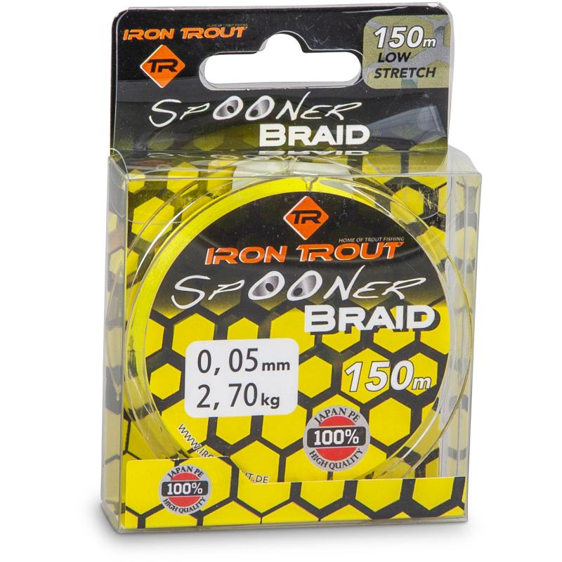 Iron Trout Spooner Braid 0,06mm Yellow 150m