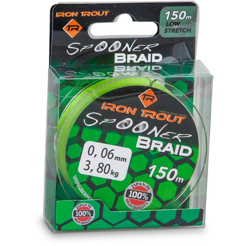 Iron Trout Spooner Braid 0,04mm Camo Green 150m