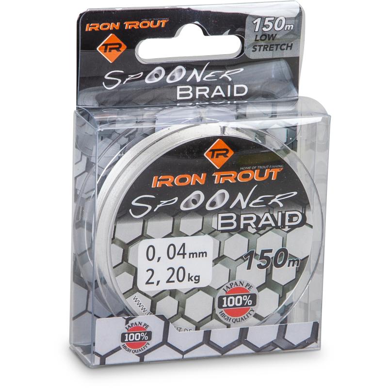 Iron Trout Spooner Braid 0,06mm White 150m