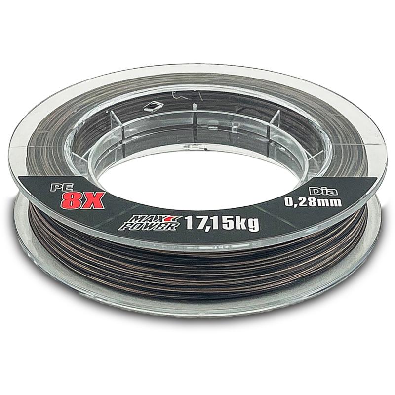 Lot De 30 Bas De Ligne Carpe Hameçon Taille 1 - Tresse Grise 28 LBS