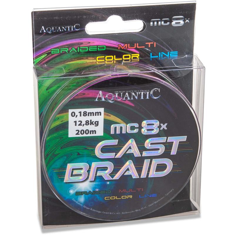 Produktbild Aquantic MC-8 Cast Braid 0,11mm 200m
