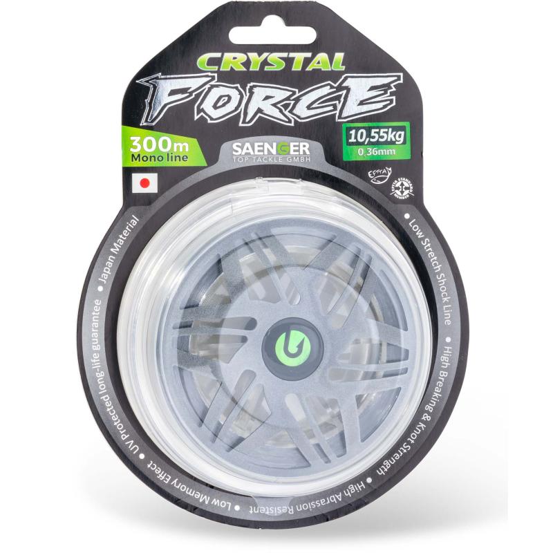 SAENGER Crystal Force Mono Line 300m 0,16mm/2,70kg