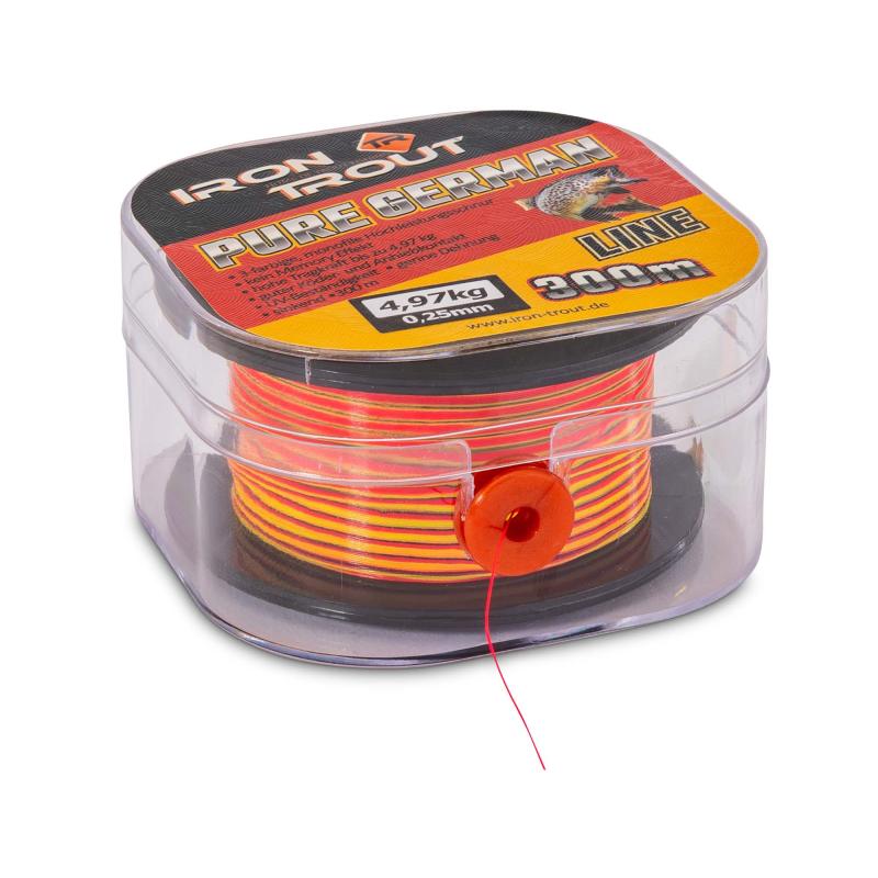 IRON TROUT Pure German Line 300m 0,23mm/4,25kg