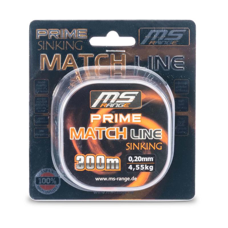 MS-RANGE Prime Match sinking Line 300m 0,23mm/5,80Kg