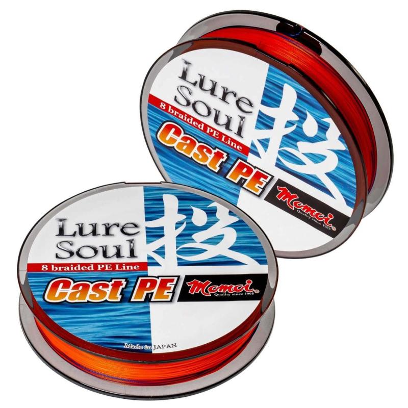 Zeck Momoi Lure Soul PE #2.5 17.0kg 150m Orange