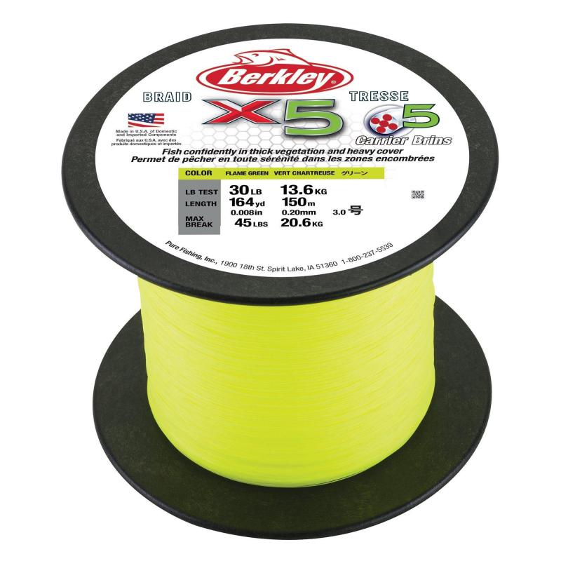 Berkley X5 2000M 2.7K flame green 0,08