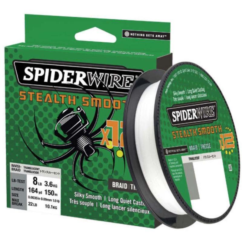 SpiderWire Stealth Smooth12 0.29MM 150M 26.4K translucent