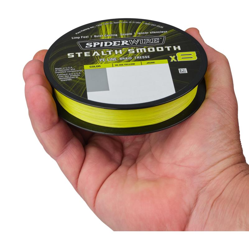 Spiderwire Stealth Smooth8 0.09mm 150M 7.5K Yellow