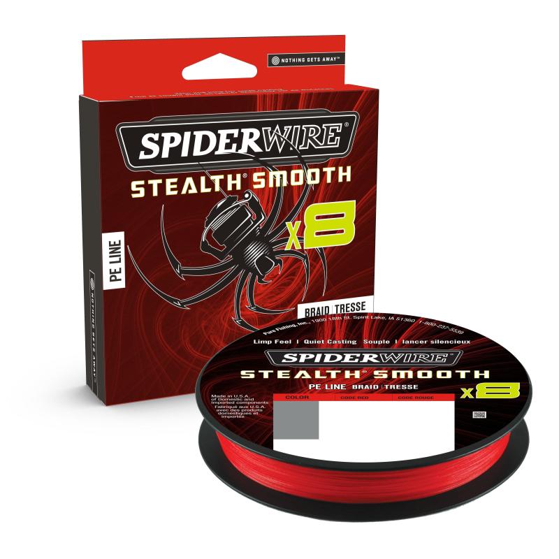 Spiderwire Stealth Smooth8 0.09mm 150M 7.5K code red