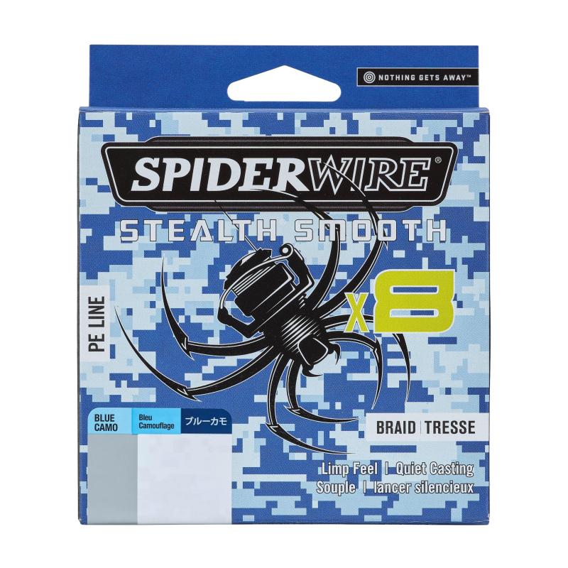 Spiderwire Stealth Smooth8 0.23mm 300M 23.6K Blue Camo