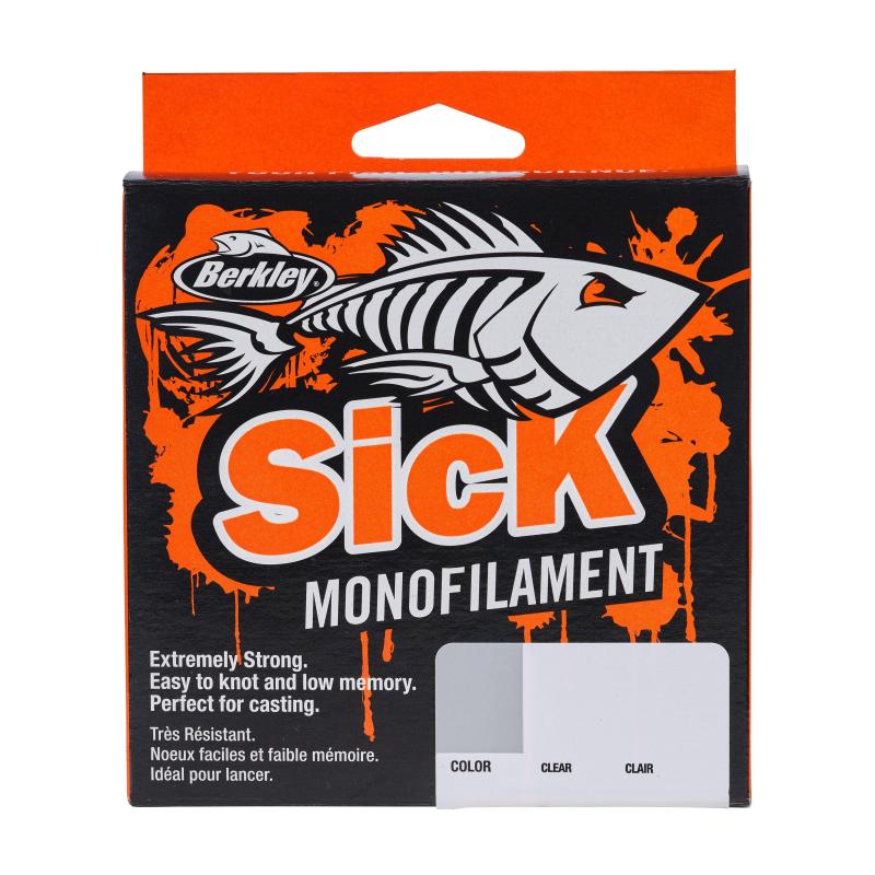 Berkley Sick Monofilament Clear 0.28mm 300m