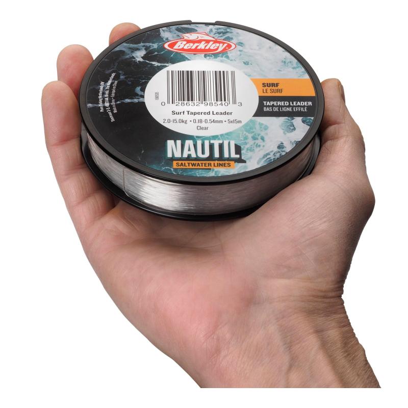 Berkley Nautil Mono Tapared 5X15m 0.28-0.57mm Clr