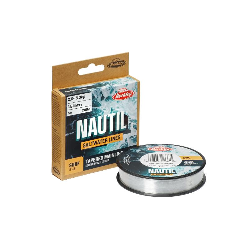 Produktbild Berkley Nautil Mono Tapared 200m 0.20-0.57mm Clr