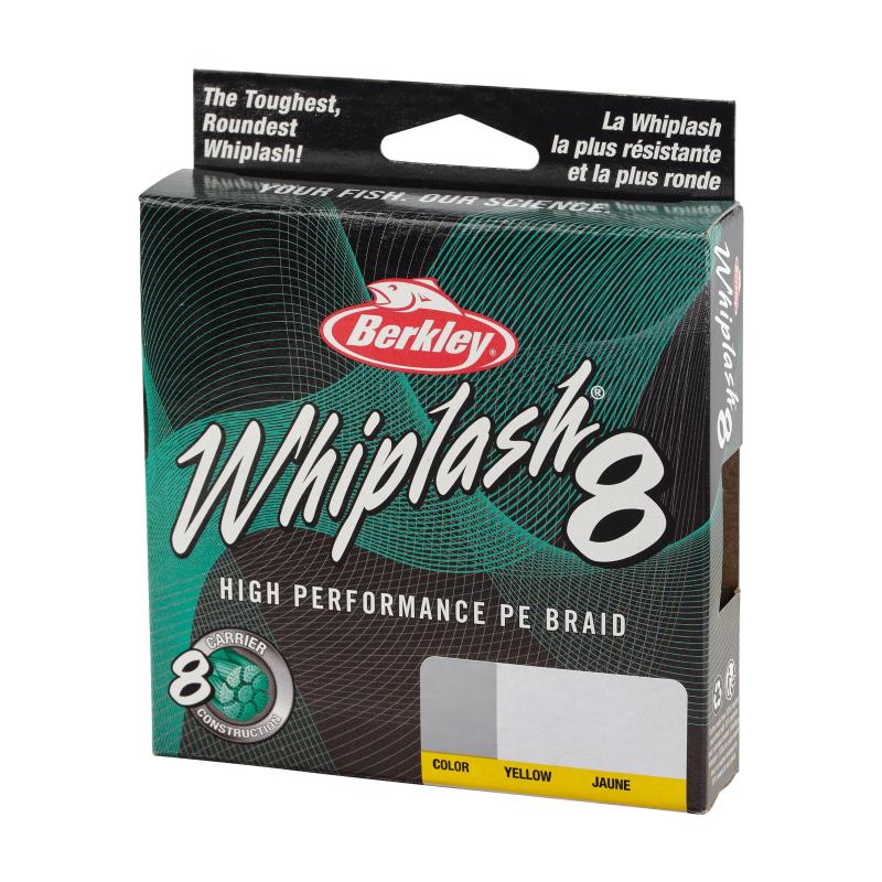 Berkley Whiplash8 300m 0.18mm yellow