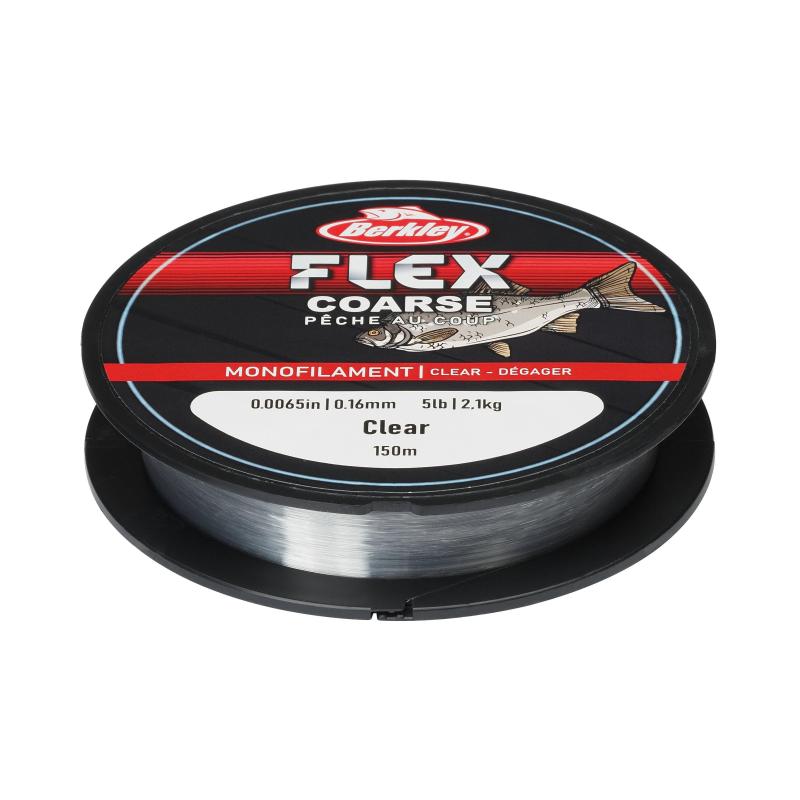 Berkley Flex Coarse 150m 0.12mm Clear