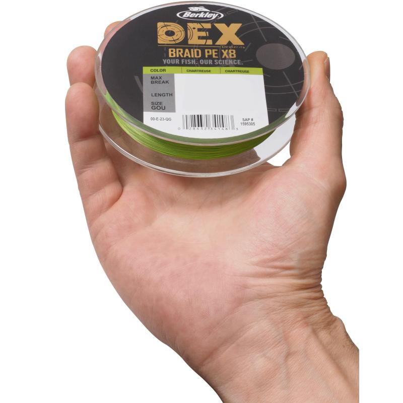 Berkley Berkley Dex X8 Pe .04Mm 150M 4.1Kg Char