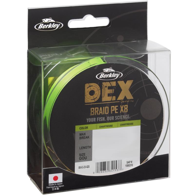 Produktbild Berkley Berkley Dex X8 Pe .04Mm 300M 4.1Kg Char