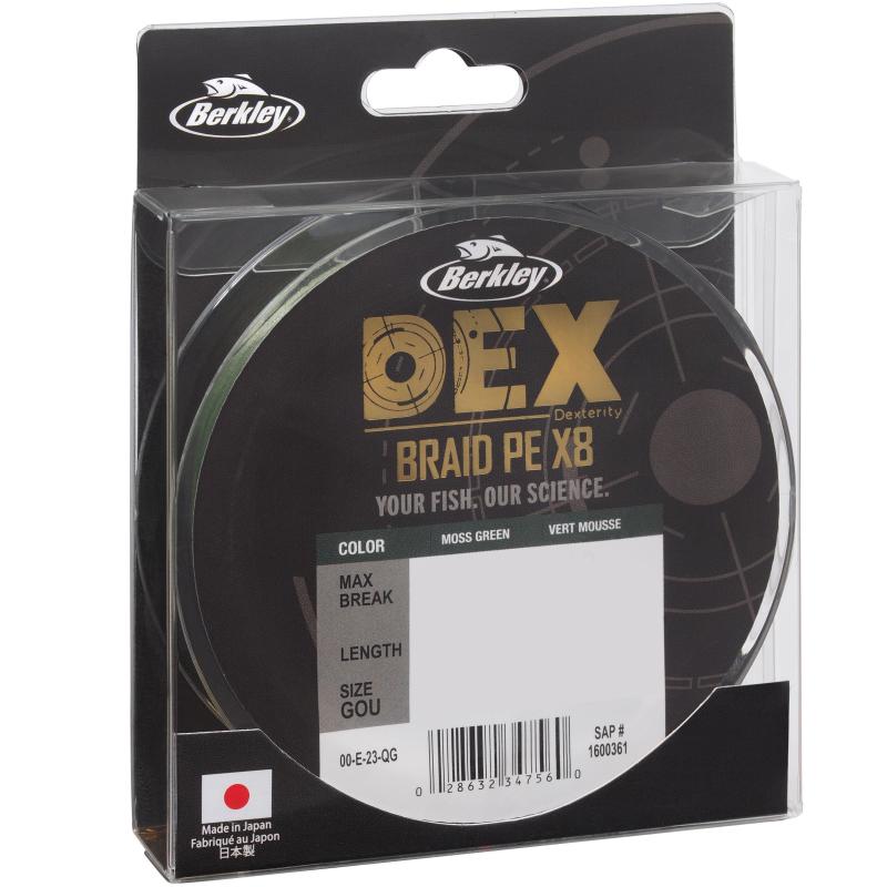 Produktbild Berkley Berkley Dex X8 Pe .10Mm 150M 7.9Kg Mg
