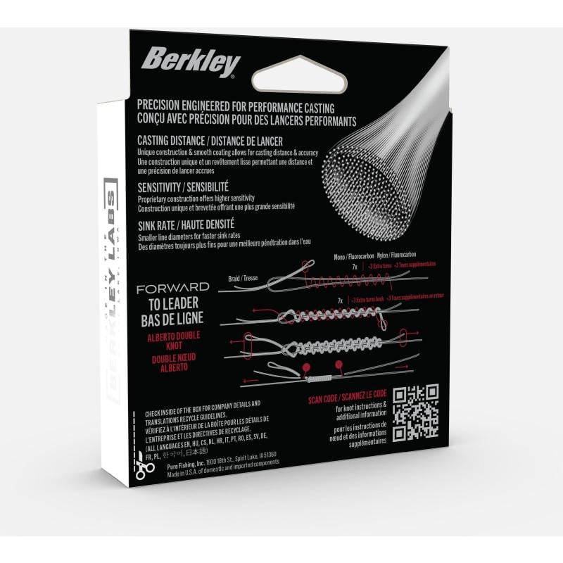 Berkley Finesse Braid 150m 0,26mm 12,4Kg Low Vis Green