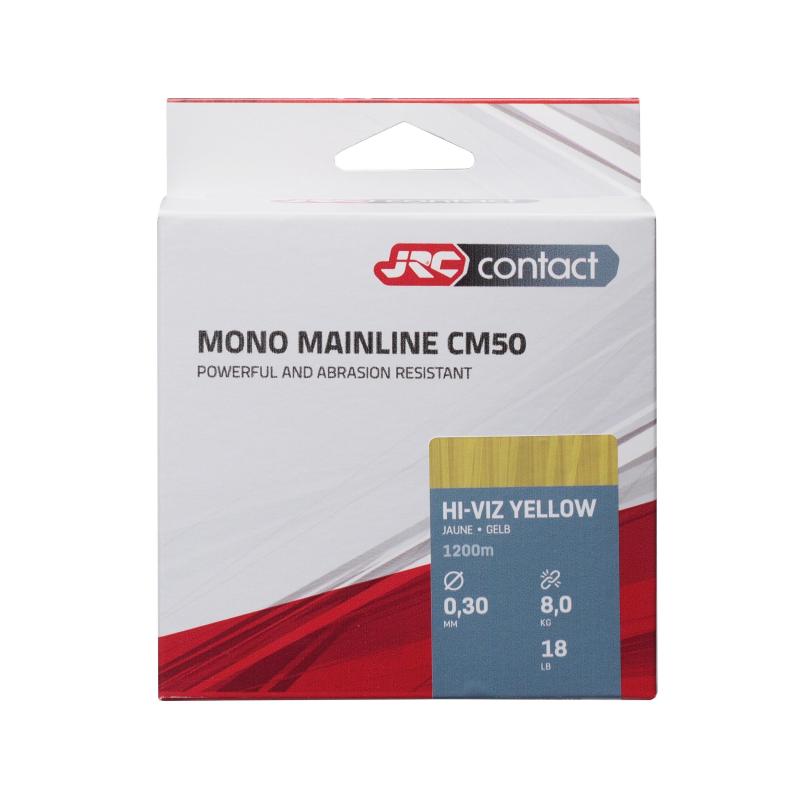 JRC Contact 600m 660Yd 0,33mm 10,5Kg 23Lb Hi-Viz Yellow