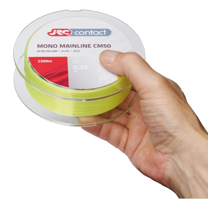 JRC Contact 1200m 1300Yd 0,33mm 10,5Kg 23Lb Hi-Viz Yellow