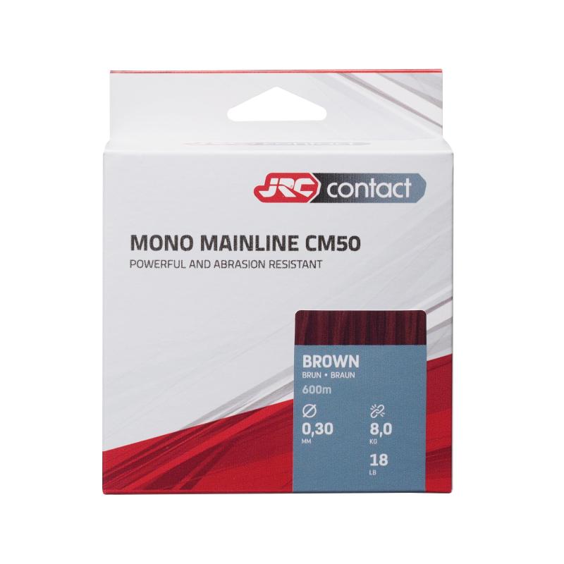 JRC Contact 600m 650Yd 0,30mm 8Kg 18Lb Brown