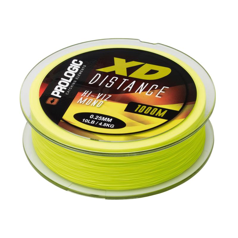Produktbild Prologic Xd Distance Mono 1000M 0.28mm 5.60Kg 12Lb Hi-Viz Yellow
