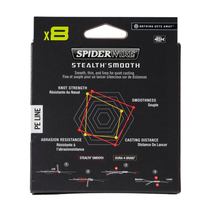 SpiderWire Stealth Smooth 8 300M 23.6Kg 0.23Mm