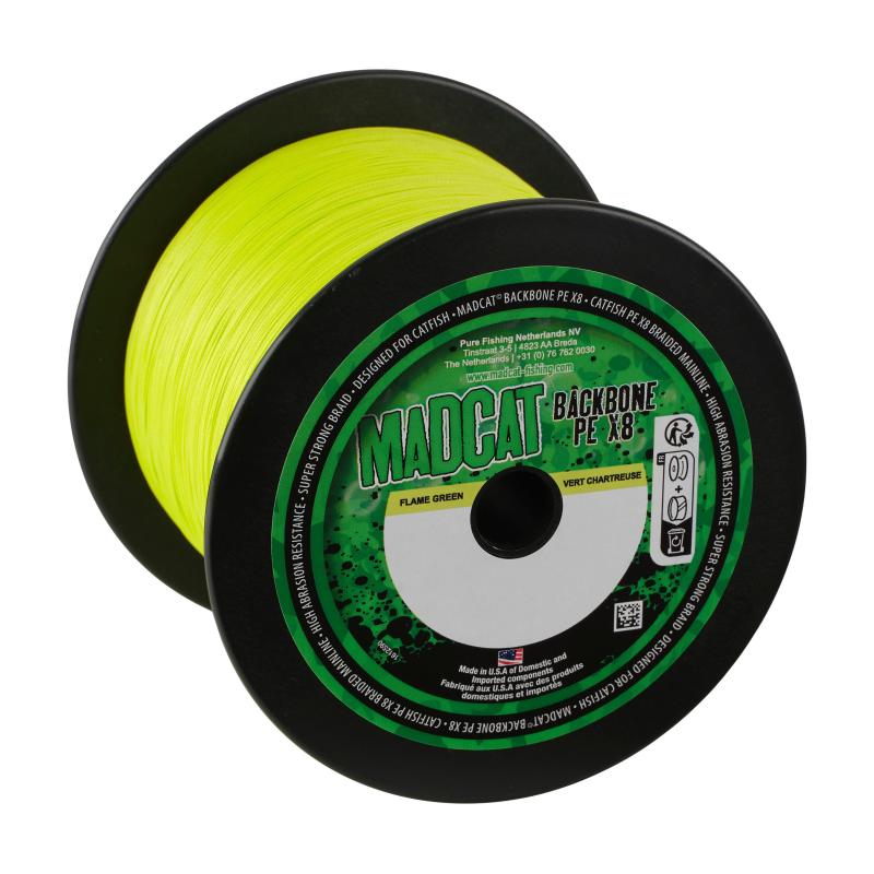 Madcat 2700M 3000Yd, 0,60mm, 84,1Kg 185Lb , Chartreuse