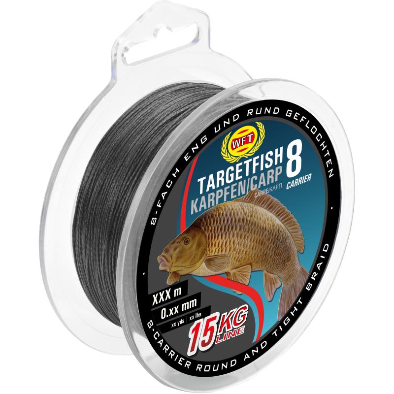 Produktbild WFT TF8 Karpfen black 300m 13Kg 0,18