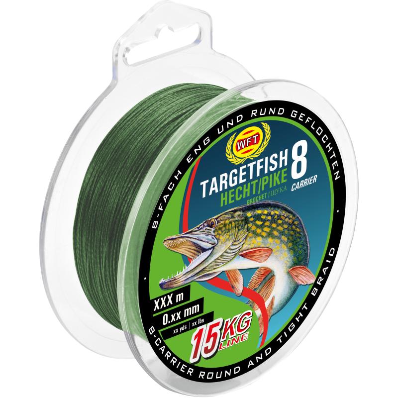 Produktbild WFT TF8 Hecht green 150m 9Kg 0,13