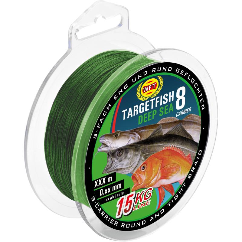 Produktbild WFT TF8 Deep Sea green 350m 20Kg 0,22