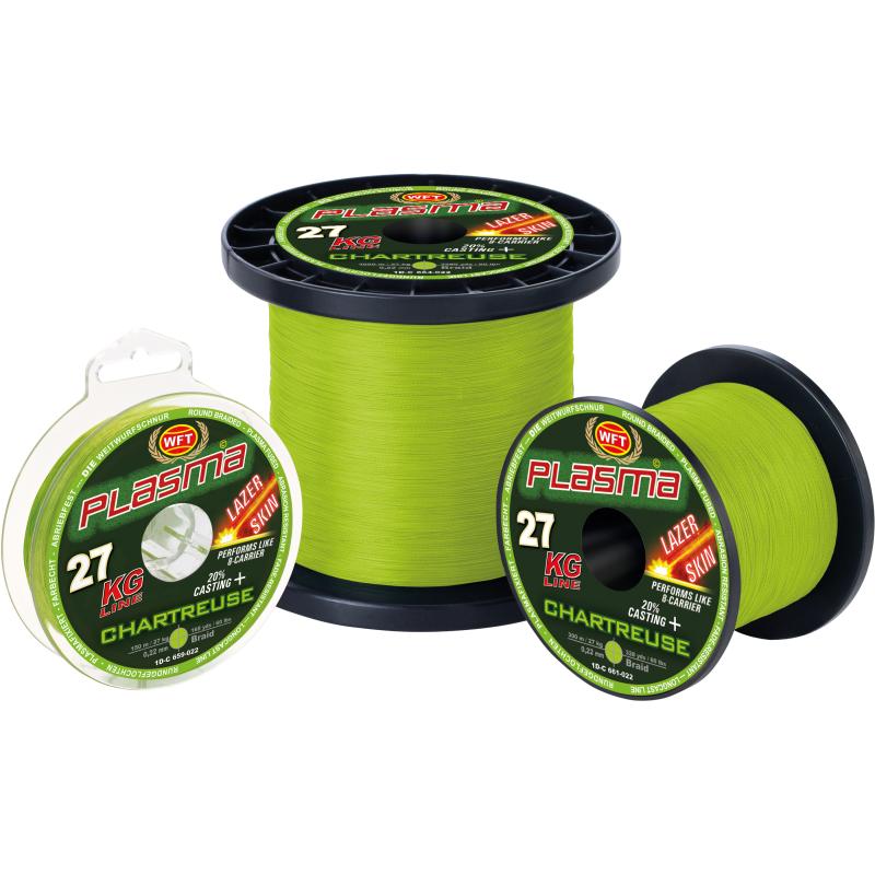 WFT Plasma Chartreuse Lazer Skin 3000m 14KG 0,12