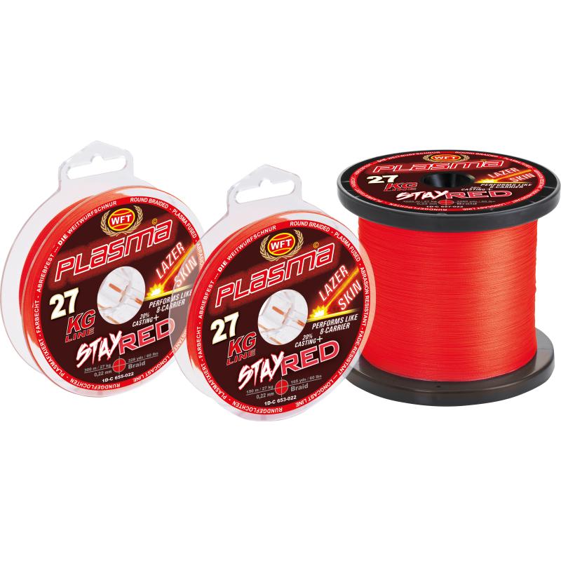 Produktbild WFT Plasma Stay Red Lazer Skin 3000m 18KG 0,14