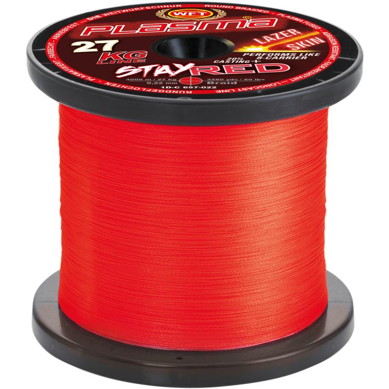 WFT Plasma Stay Red Lazer Skin 3000m 27KG 0,22
