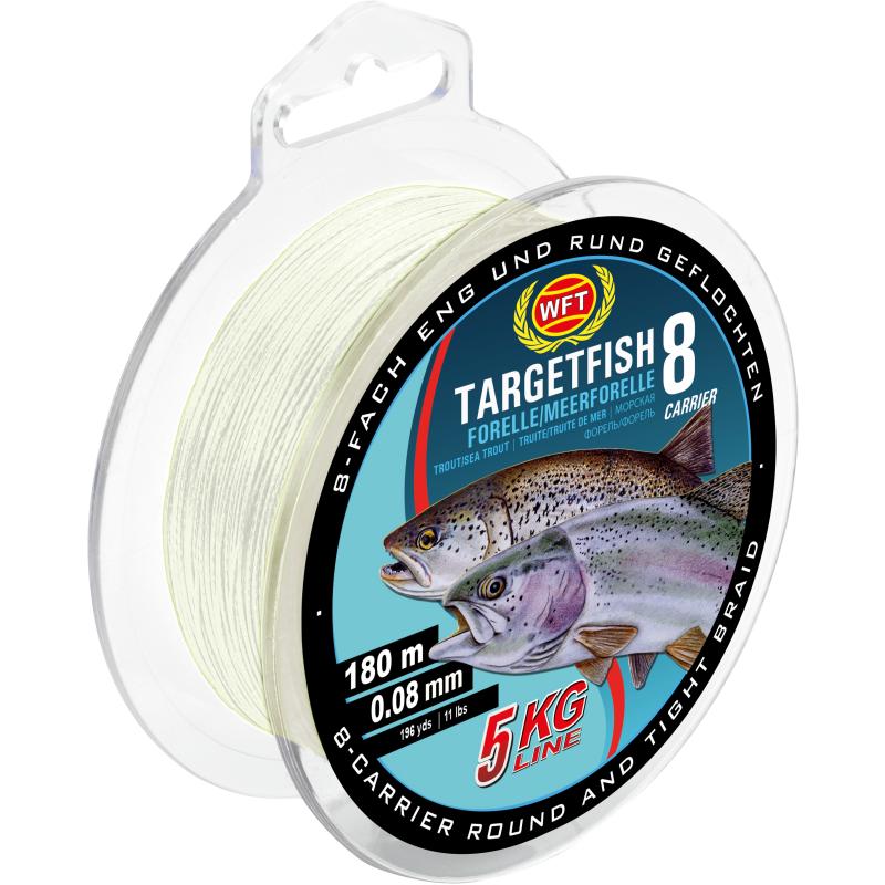 WFT TF8 Meerforelle/Forelle trans 180m 8kg 0,12