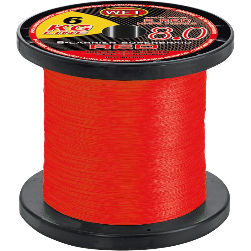 Produktbild WFT KG 8.0 red 600m 22KG 0,16mm